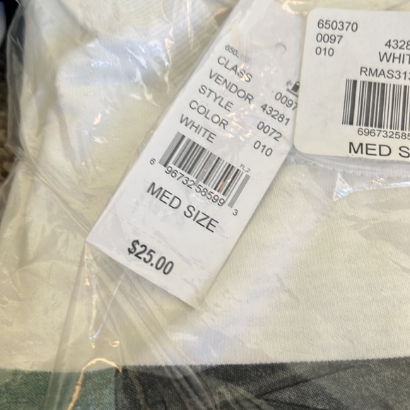 Mens white medium PACSUN new shoes new in plastic and tags still attached. - Picture 2 of 2